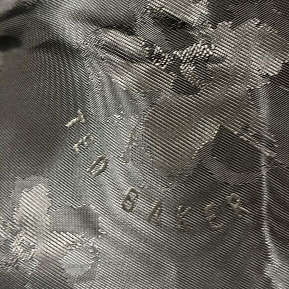 Ted Baker Emerii Oversized Belted wool blend Shacket shirt jacket XXL green new - Picture 14 of 15